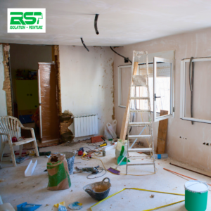 ratissage et peinture chantier bourg les valence