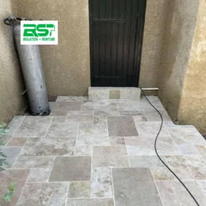 Nettoyage terrasse et traitement hydrofuge - après