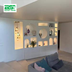 Chantier maison neuve à Grâne drôme