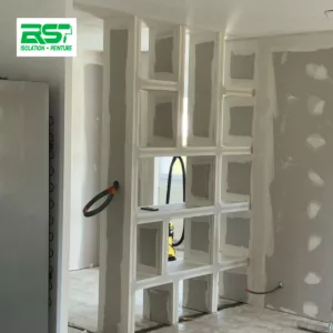 Création d’un meuble sur-mesure dans un salon à Beaumont-lès-Valence