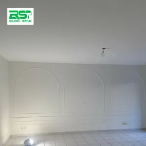 Chantier rénovation murs et plafonds valence