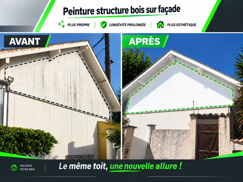 Peinture en bâtiment à Valence rénovation extérieure